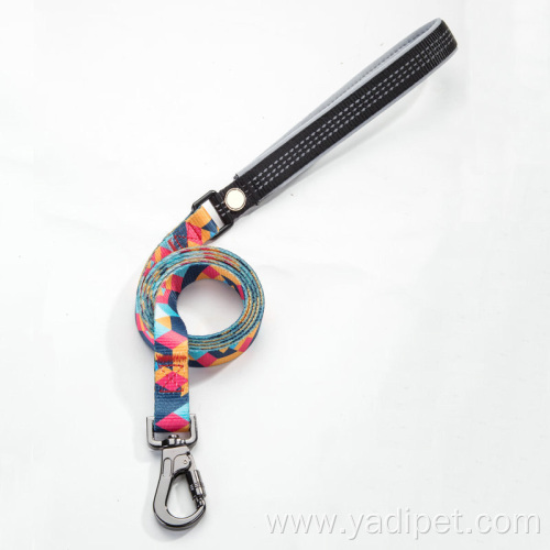 Colorful Dog collar pet collar with soft leather